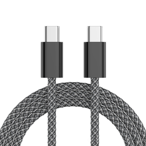 Câble de charge tressé 2M 6FT Type C vers Type C pour <span class=keywords><strong>iPhone</strong></span> 60W Charge rapide Données Câble USB C - Product Image 1