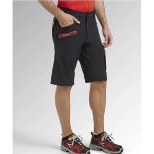 DIADORA UTILITY - 702.180070-80013/S DUCATI CORSE custom Bermuda en nylon stretch Noir-PANTALON DE TRAVAIL EAN 8053607264179 - Product Image 2