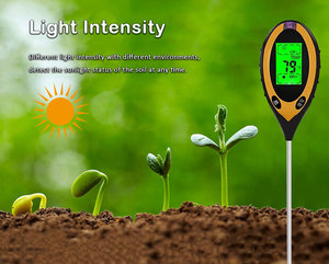 <span class=keywords><strong>Digital</strong></span> 4 em 1 Medidor De Ph De Solo Medidor De Umidade Do Solo Kit De Teste De Planta Testador De Água para Plantas Domésticas - Product Image 6