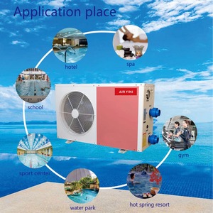 Pompe à chaleur AIRYINI <span class=keywords><strong>pour</strong></span> piscine <span class=keywords><strong>Chauffage</strong></span> électrique <span class=keywords><strong>pour</strong></span> piscine hors sol et creusée Minuterie WiFi <span class=keywords><strong>Chauffage</strong></span> et refroidissement Chauffe-piscine - Product Image 6