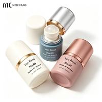 Flacon roll-on rond droit en PP de 40 ml, étanche et scellé, vide, pour emballage cosmétique et soins personnels
