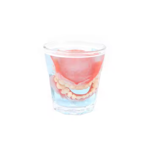 Tabletas Limpiadoras de Dentaduras Postizas Rosa Rugosa, 30 Unidades, Sabor a Menta, Limpieza Profunda, Antibacterianas, Cuidado Bucal - Product Image 5