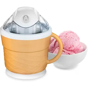 תקע סטנדרטי אמריקאי מכונת גלידה ביתית מיני גלידה 0.5 ליטר מכונת גלידה ביתית