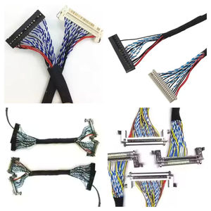 산업 제어 및 PLC 통신 시스템용 차폐 VFD 및 LVDS FFC 케이블 배선 하네스 - Product Image 1