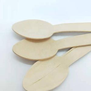 Bán buôn Khay hộp loạt Set nhà sản xuất tre dùng một lần dao kéo bằng gỗ - Product Image 3