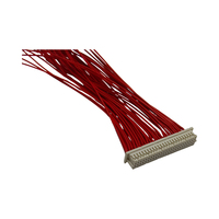 Conector de Bajo Perfil HRS DF20A de Doble Hilera con Paso de 1.0mm, Carcasa para Conexión Placa-Cable, UL10064 28AWG FEP 150C para Computadora y Motocicleta