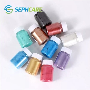 厂家直销混合食用烘焙粉珍珠色云母粉金色红色绿色蓝色烘焙食品添加剂 - Product Image 5