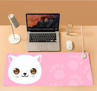 Tapis de souris personnalisé Tigerwings Premium avec logo, tapis de souris en caoutchouc Anime XXL en cuir, personnalisable, grand format