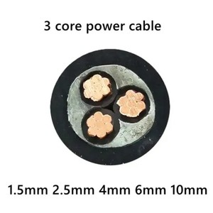 Câble d'alimentation Hfg Hfge Hg1000 16 25 35 50 70 120 Câble Hfg 1000 4X35 mm² Hge 3X150+95 mm² <span class=keywords><strong>U1000RO2V</strong></span> 1X300 mm 1X35 2X16 60+16 mm² - Product Image 5