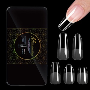 Pointes d'ongles spéciales américaines pour pièces d'ongles en acrylique, semi-mates, 480 pièces par boîte, haute qualité, vente en gros - Product Image 2