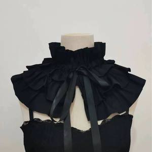 Nuovi accessori in pizzo bianco con collo falso con fiori per abiti da donna e altri abiti - Product Image 4