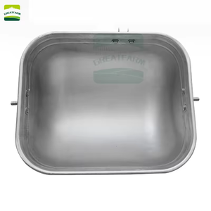 304 thép không gỉ lợn ăn máng lợn nái ăn thức ăn cho lợn <span class=keywords><strong>farrowing</strong></span> thùng hoặc mang thai bút - Product Image 5