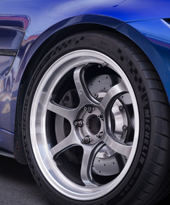 Jantes Advan R6 forgées 18-19 pouces 5x1143 Hyper Silver Deep Dish 6 branches pour Subaru WRX STI VAB VAF <span class=keywords><strong>GV</strong></span> GR VAG - Product Image 4