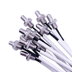 مستشعر درجة حرارة ملولب tc ، k من الدرجة الغذائية ، مسبار درجة الغذاء للمقلاة الهوائية ، غلاية الصحة الكهربائية سهلة التركيب - Product Image 1