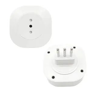 Chile Italia 16A WiFi Smart Plug Rumah Tuya Kehidupan Pintar Peralatan Rumah Soket Daya Kontrol Suara Stopkontak Waktu untuk Alexa Google