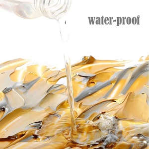 <span class=keywords><strong>Peinture</strong></span> <span class=keywords><strong>acrylique</strong></span> métallisée argent et or 300 ml - Product Image 2