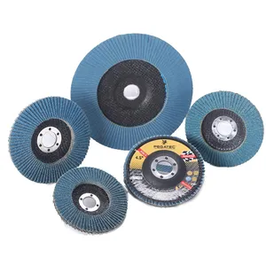 4.5 "115x22mm OEM Produce Cost Series Zirconia Grinder Flap Disc For Stainless Steel