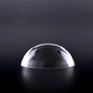 Vidrio óptico de 2mm de diámetro JGS1 Fibra de vidrio de sílice fundida Lente de Media bola de enfoque convexo plano médico - Product Image 3