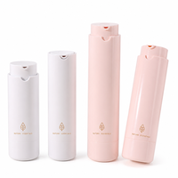 Flacon de crème pour le visage sans air à fond rotatif personnalisé de 15 ml, 30 ml, 50 ml, avec doublure remplaçable, flacon de soin de la peau avec logo