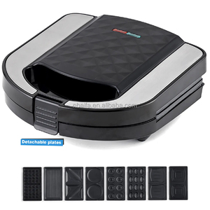 <span class=keywords><strong>Sandwichera</strong></span> tostada portátil <span class=keywords><strong>multiusos</strong></span> desmontable Aifa antiadherente 8 6 4 3 en 1 <span class=keywords><strong>sandwichera</strong></span> eléctrica 7 funciones - Product Image 3