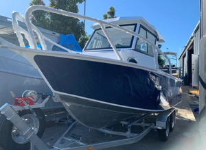 <span class=keywords><strong>Gospel</strong></span>-barco de velocidad Económico de 25 pies y 7,5 m, bote de pesca de aluminio, gran centro, en venta - Product Image 4