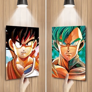 Poster 3D <span class=keywords><strong>Anime</strong></span> DBZED, Dipinto Artistico, Carta da Parati 3D Personalizzabile, Quadro Lenticolare 3D di GOKU - Product Image 1