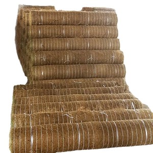 Couverture en fibre <span class=keywords><strong>de</strong></span> coco pour semis d'herbe, <span class=keywords><strong>tapis</strong></span> biodégradable anti-érosion pour la protection des pentes et l'ombrage des rives - Product Image 1
