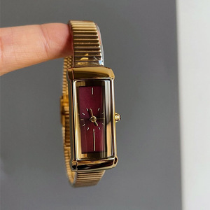 <span class=keywords><strong>Orologio</strong></span> al quarzo impermeabile in lega di acciaio inossidabile Ashenu dorato con fascino antico retrò da <span class=keywords><strong>donna</strong></span> - Product Image 3