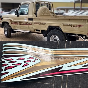 Nuevo modelo de pegatina de vinilo para coche para pegatina de cuerpo Toyota para Land Cruiser <span class=keywords><strong>pick</strong></span> <span class=keywords><strong>up</strong></span> 2024 - Product Image 2