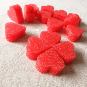 Mousses d'emballage en forme de coeur Boîte de remplissage de poufs en mousse à mémoire de forme Matériel d'emballage Coton perlé Epe pour boîte-cadeau de Noël décorée - Product Image 6