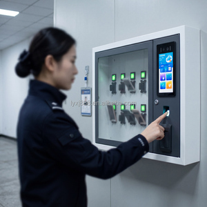 XinJu - Gabinete de Llaves Inteligente RFID, Sistema de Control de Acceso, Caja Fuerte Biométrica para Llaves, para Inmobiliarias - Product Image 6