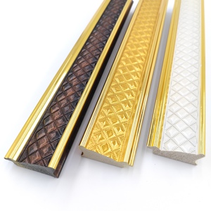 Hot Bán Tùy Chỉnh Kích Thước Hiện Đại Trang Trí Vàng Khung Ảnh Đúc Nhà Máy Giá Thấp Gương Khung Dải - Product Image 3