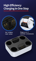 Vente en gros OEM Logo Design Dual Controllers Station de charge pour accessoires PS5 Support de station de chargement