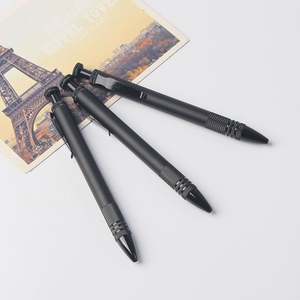 Bolígrafo Personalizable de Metal Negro para Negocios, Ancho de Escritura de 1.0 mm, Regalo Corporativo con Logotipo Personalizado - Product Image 5