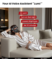 Nouveau Masque de Thérapie par Lumière Rouge Sans Fil de Grade Médical, Laser 3D à 4 Longueurs d'Onde (460nm, 665nm, 850nm, 1064nm) pour le Visage