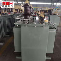 Transformador de Corriente y Voltaje para Exteriores, Trifásico, 400V a 22KV, Entrada 10KV, Salida 380V, 60Hz, Sumergido en Aceite