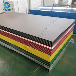 Hoja de textura de plástico HDPE Paneles sándwich Polietileno HDPE Hoja de doble color - Product Image 4