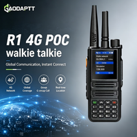 Radio bidirectionnelle 4G GaodaPTT R1, réseau public, double mode, radio analogique sans fil VHF UHF, plateforme XIN, couverture mondiale illimitée