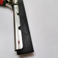 Spatule de nettoyage professionnelle tout usage avec poignée en T pour vitres, sols et nettoyage quotidien