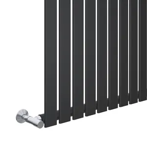 BODE Hot Sales Anthracite Steel Single Flat Panel Vertical Radiator Central Heating Radiator For Room Heating Suppliers
