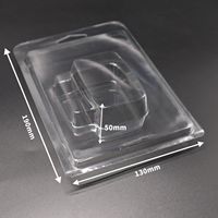Emballage blister à clapet suspendu personnalisé avec carte d'insertion imprimée Emballage blister à clapet en PVC