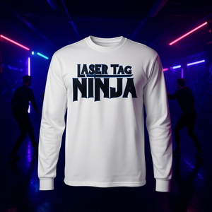 Camiseta de manga larga Laser Tag Ninja con diseño gráfico premium para jugadores - Product Image 3
