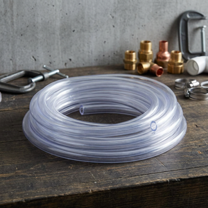 Transparent Round Plastic Tube <b>Hose</b> for Fluid Transfer and Air Flow Applications - Product Image 3