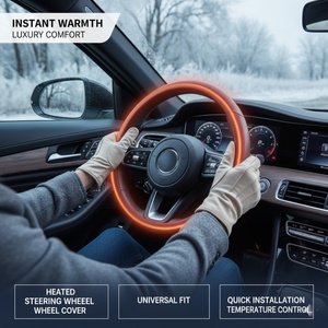 Funda de Volante de Coche Recargable de Grafeno de Alta Calidad con Calefacción Rápida por Infrarrojos y Protección Contra Sobrecalentamiento en 3 Segundos - Product Image 2