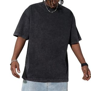 Magliette da uomo personalizzate con Logo Hip Hop oversize di alta qualità <span class=keywords><strong>stampa</strong></span> on Demand Streetwear - Product Image 2