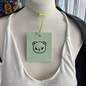 Quần áo sang trọng hangtags Rỗng ra thẻ Swing tên thương hiệu logo dập nóng UV tái chế giấy nhựa hangtags cho túi xách Giày - Product Image 2