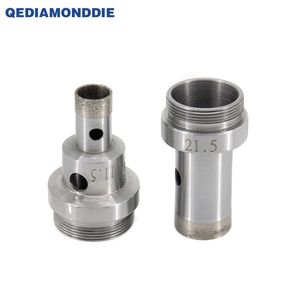 ดอกสว่านแกนเพชรสำหรับงานเผาแบบปรับแต่งได้ก้านเกลียวเปลือกหอยทะเลขนาด5มม. 6มม. สำหรับเหล็กหินอ่อนสำหรับเจาะเปลือกทะเล - Product Image 6