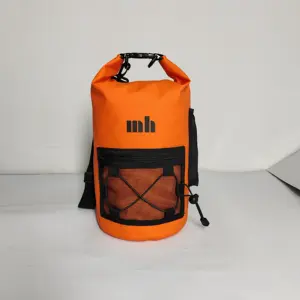 防水干袋2L/5L/10L/15L/20L/30L，卷顶袋保持装备干燥，用于皮划艇、漂流、划船、游泳、露营、徒步旅行