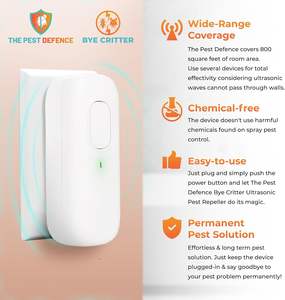 <span class=keywords><strong>Destructeur</strong></span> de parasites à ultrasons amélioré répulsif à souris à ultrasons Rats écureuils dissuasion de rongeurs pour la maison Garage entrepôt cuisine - Product Image 3
