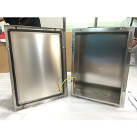 Boîtier extérieur étanche en acier inoxydable IP66, boîte de jonction, tableau de distribution métallique pour composants électriques